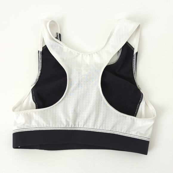Pearl Izumi Women's Sports Bra Small Black White Racerback Tri Suit Triathlon - Picture 4 of 6